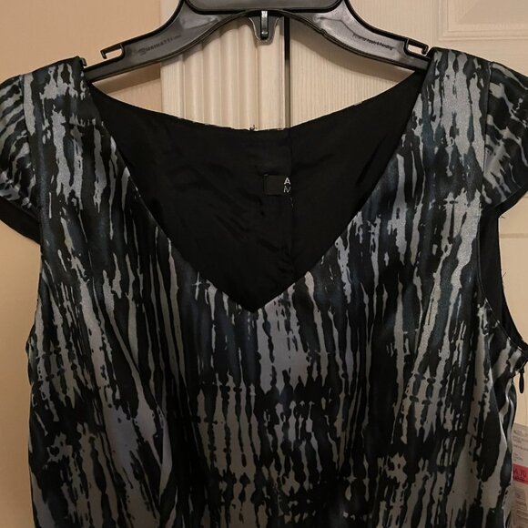 Alex Marie Blue and Silver Night Out Dress - Picture 2 of 3